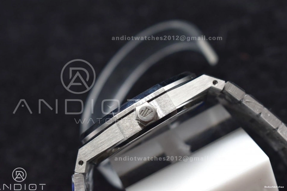 on Bracelet SS White Dial Edition Super Best Textured 1:1 15500 Oak APSF A4302 Clone 449 SS 41mm Affordable Royal 0806